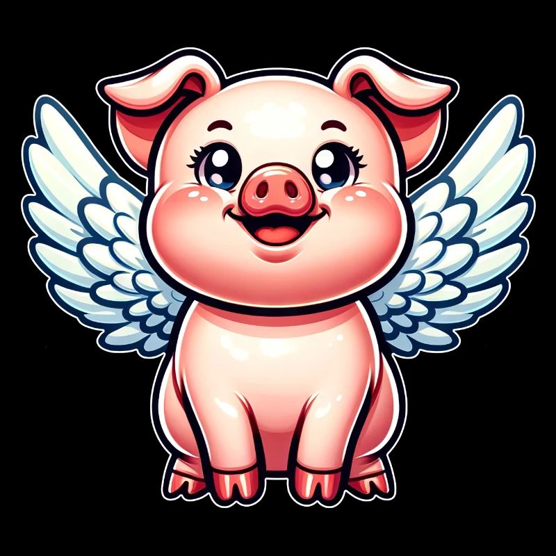 Cochon Cochon Sow Ailes D’ange Mignon