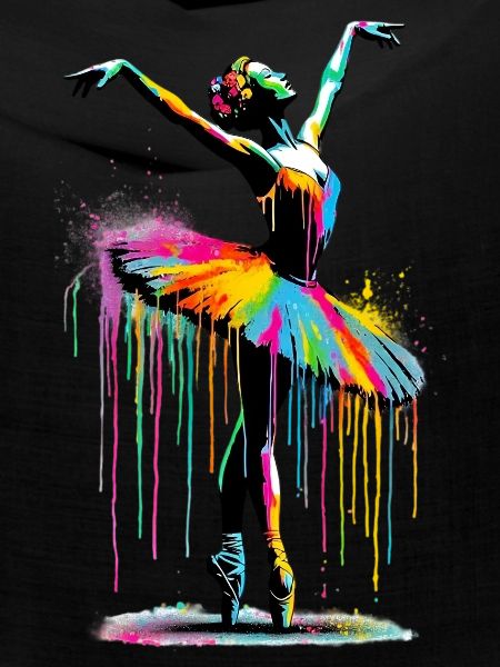 Danseuse de ballet avec tutu