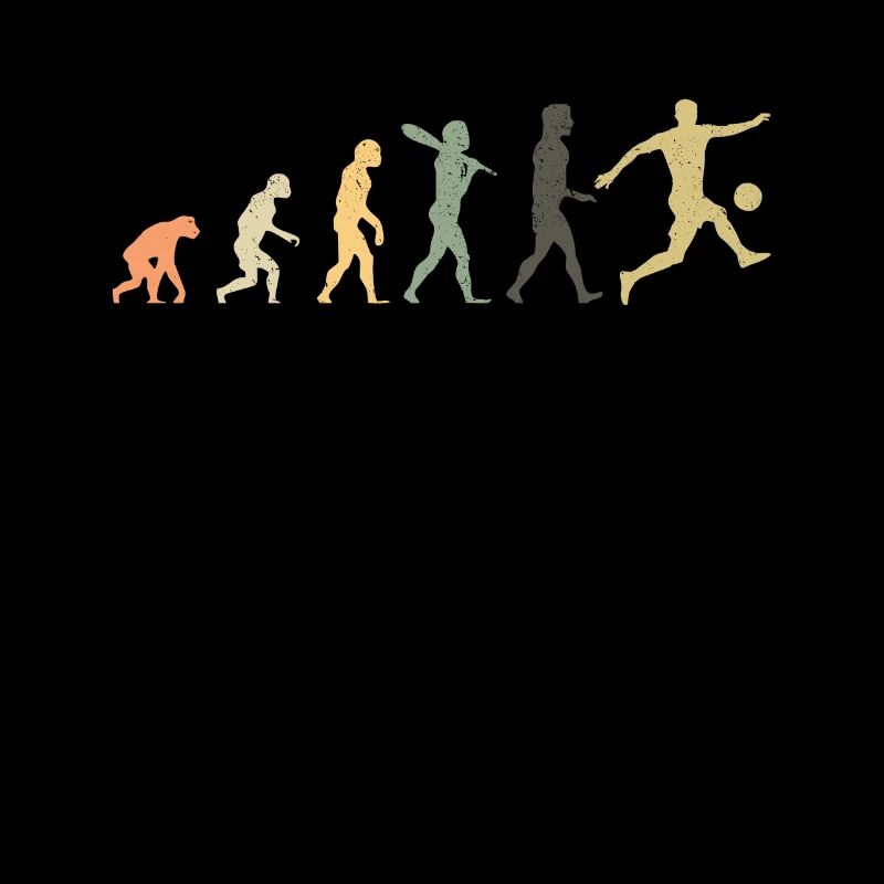 Soccer Evolution Retro | Soccer player gift