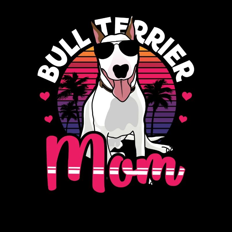 Bull Terrier Mom Gift Mistress Dog