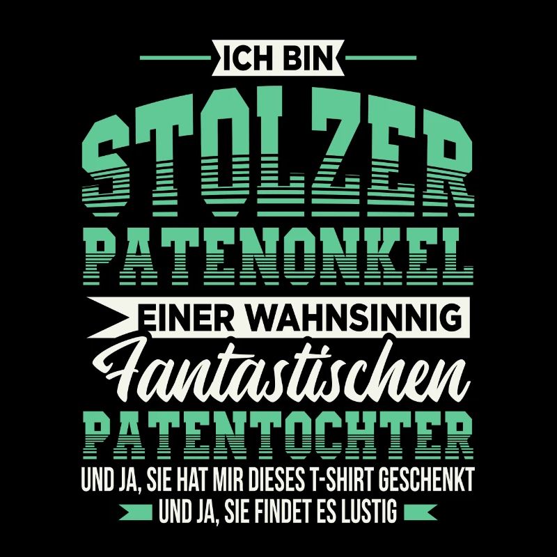 Patenonkel Taufpate Geschenk Onkel Patentochter