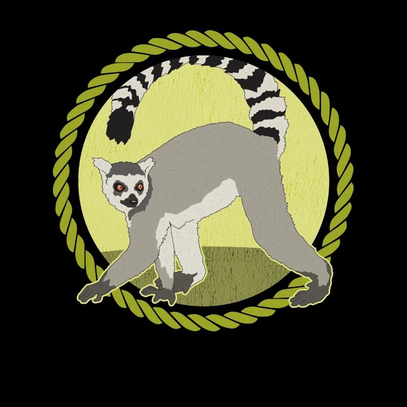 Lemur Ring-tailed lemurs Ringed Tail Lemure Gift