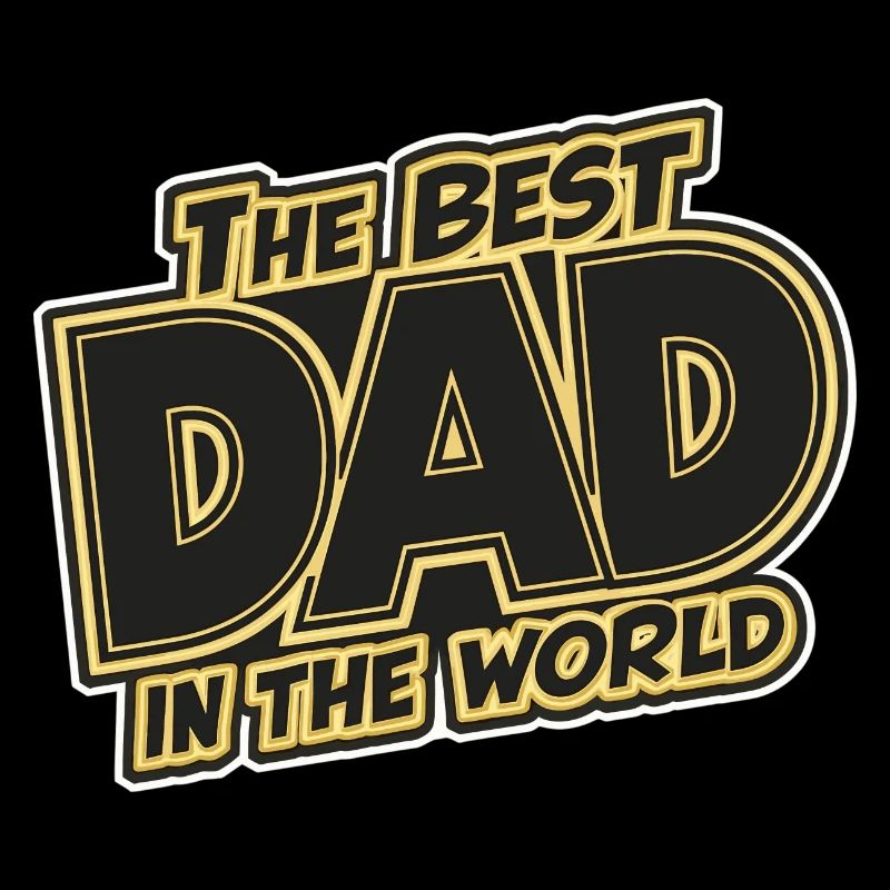 Bester Papa Dad auf der Welt - Vatertag Geburtstag
