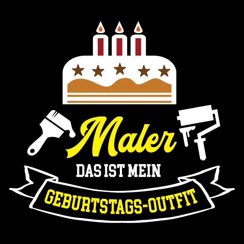 Maler Geburtstag Geburtstagsgeschenk Lackierer