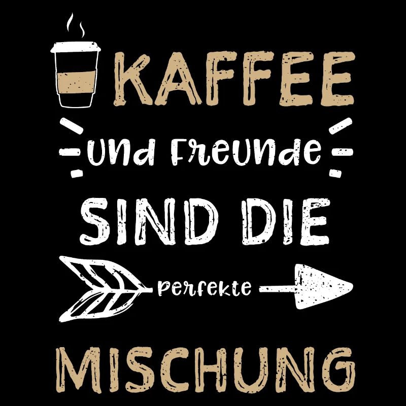Kaffee und Freunde sind die perf...