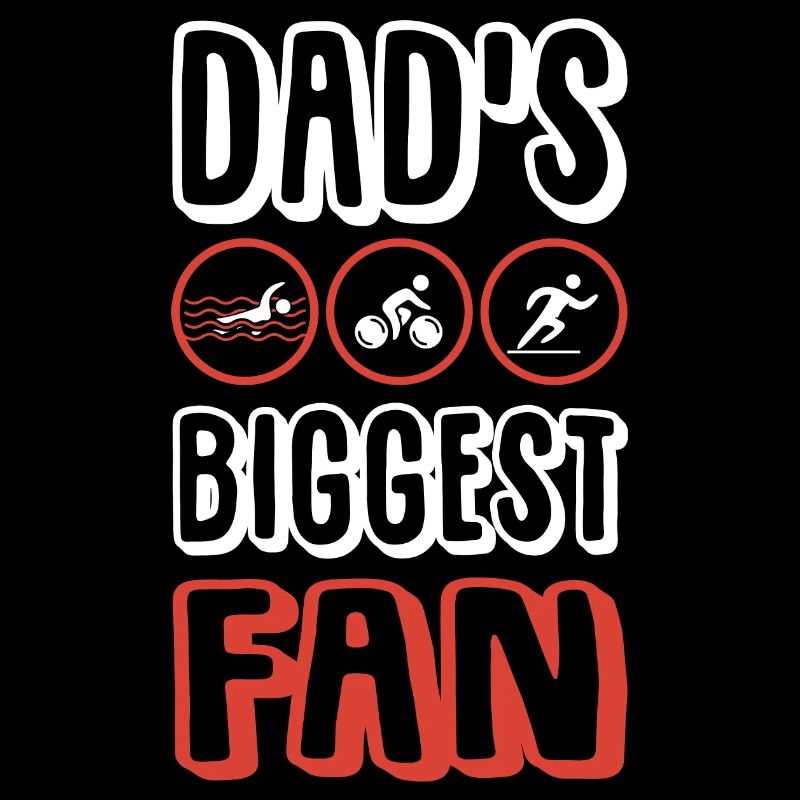 Triathlon papa sort papa