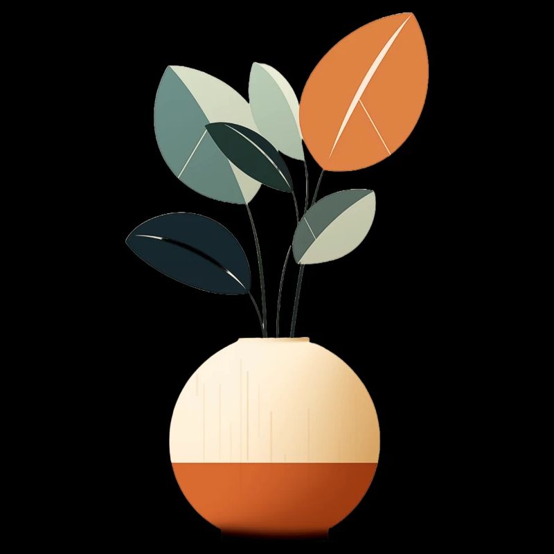 Fleurs minimalistes