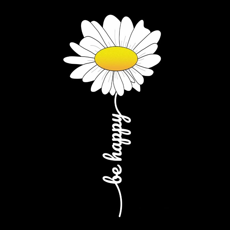 Soyez heureuse fleur