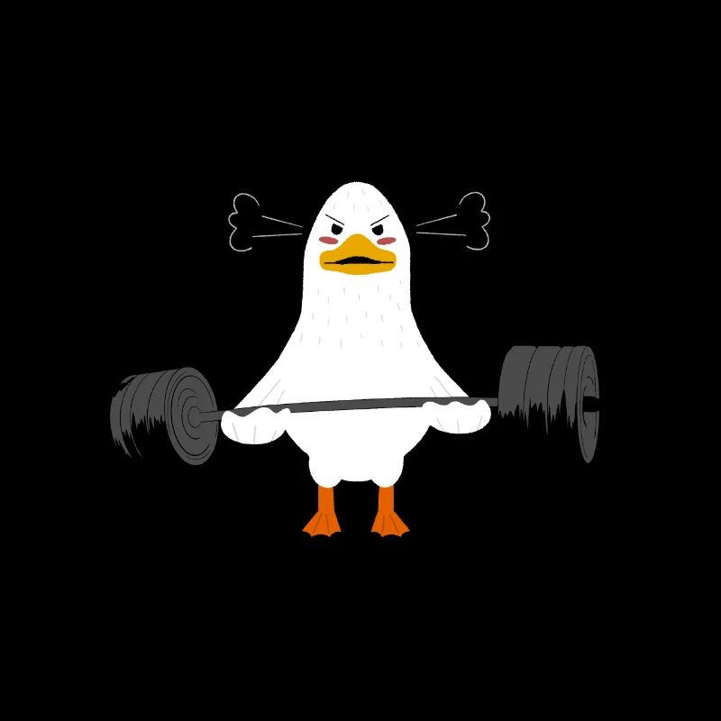 Ente Workout Gewichte