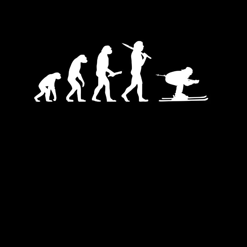 Evolution Ski Langlauf Wintersport Geschenk Slalom