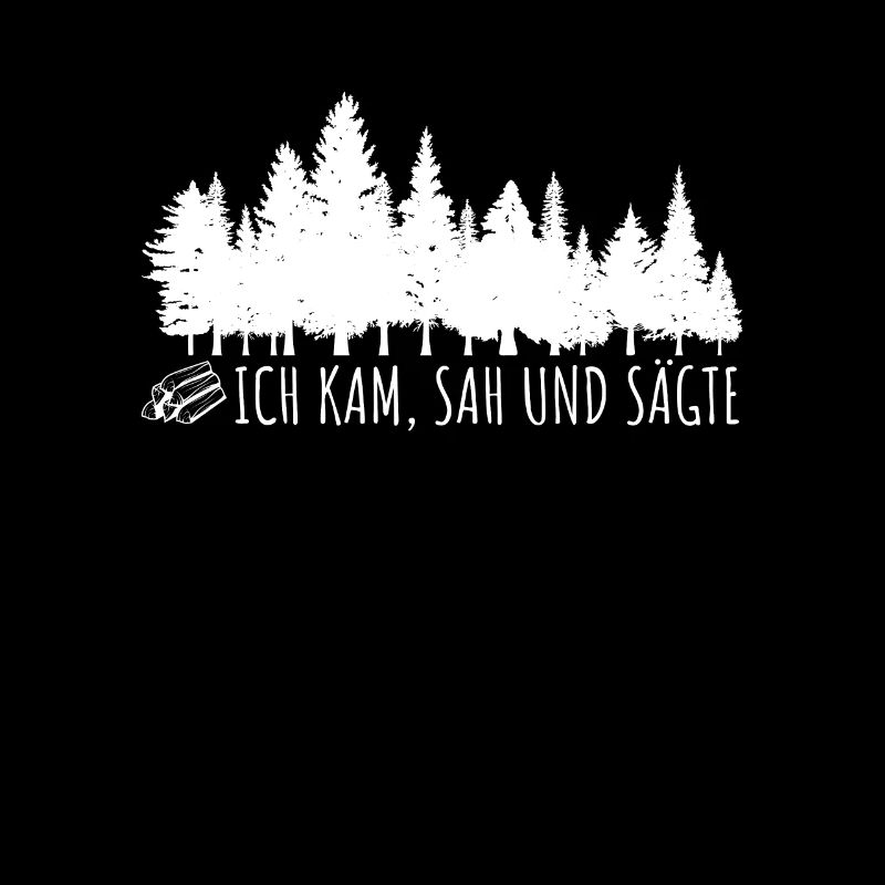 Bûcheron Je kam Sah et scier