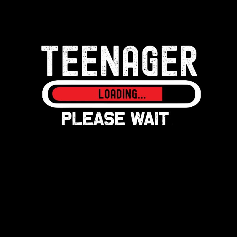 Teenager loading, please wait