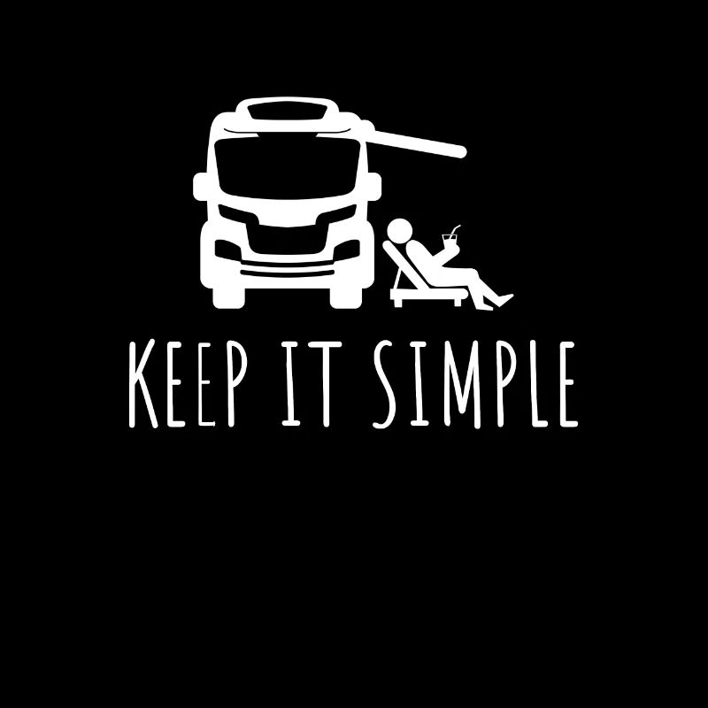Camping camper Keep it Simple Camping