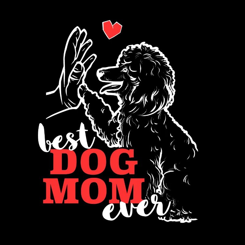 Beste Pudel Mama Poodle Hund