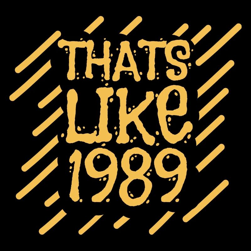 C'est comme 1989