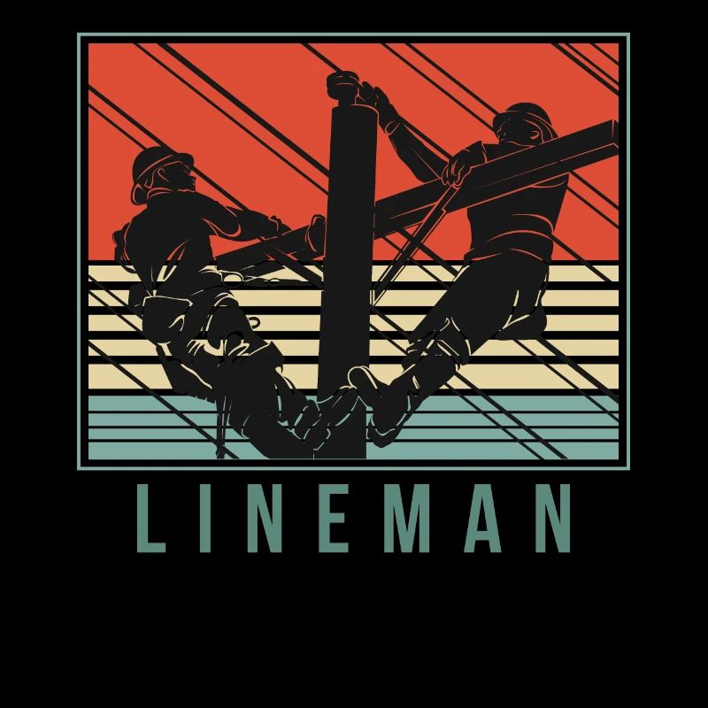 Leitungsmonteur Monteur Elektriker Freileitung