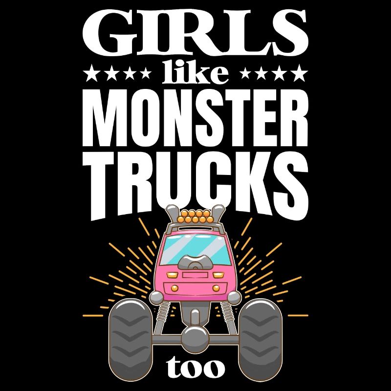 Mädchen Mögen Monstertrucks Auch Mädchen Monster