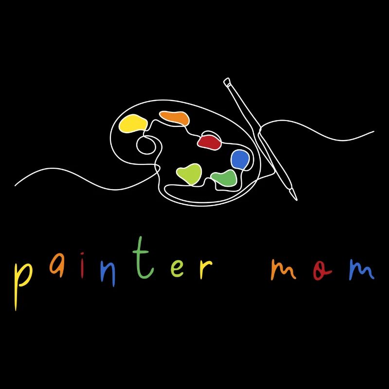 Maler Handwerker Beruf Spruch Geschenk