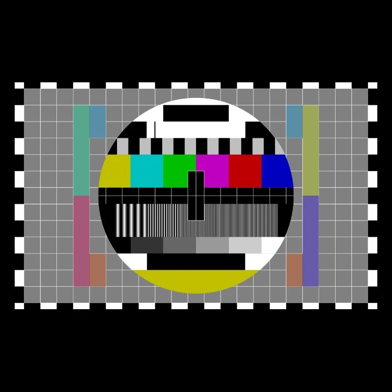 Testbild TV Bild Geschenkidee