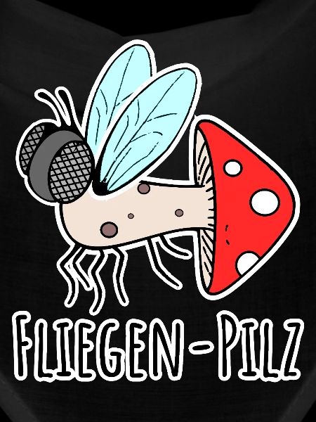 Fly agaric - half fly, half mushroom
