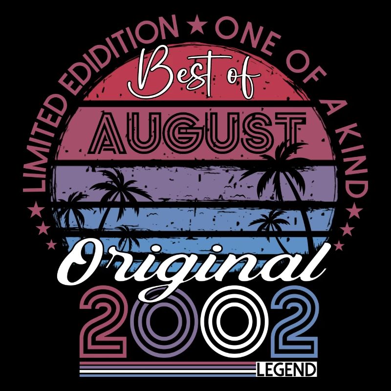Original Août 2002 20th Birthday Gift Fun