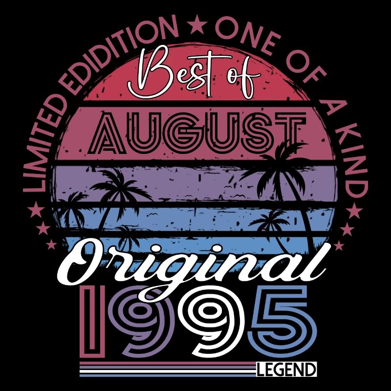 Original Août 1995 27th Birthday Gift Fun