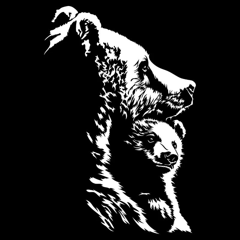 Mama Bär Baby Bär Bärenmutter Muttertag