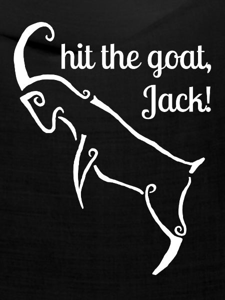 Bodhran goat white