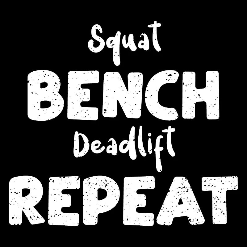 Squat Bench Deadlift Répéter