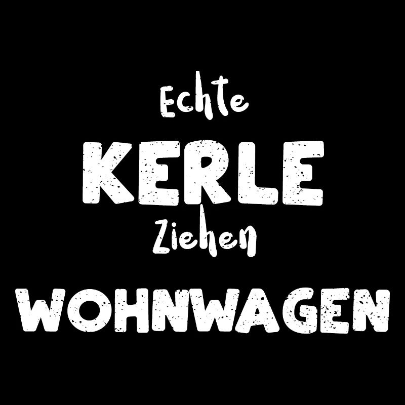 Echte Kerle Ziehen Wohnwagen