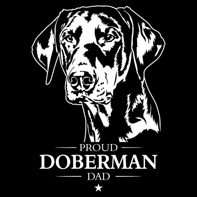 Doberman Dad Hunde Hund Dobermann Wilsigns