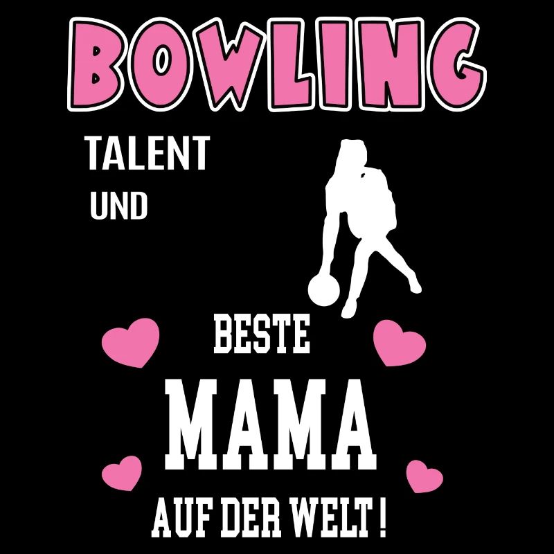 Bowling Beste Mama Mutter Muttertag Geburtstag