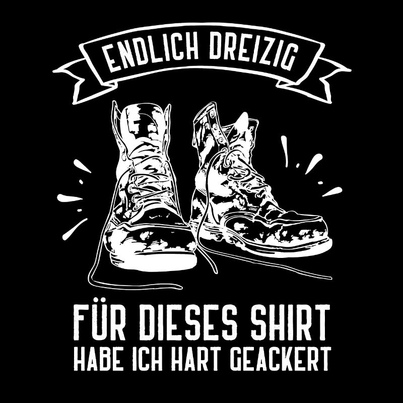 Endlich 30 Geburtstag Geburtstagsshirt 30. Geb