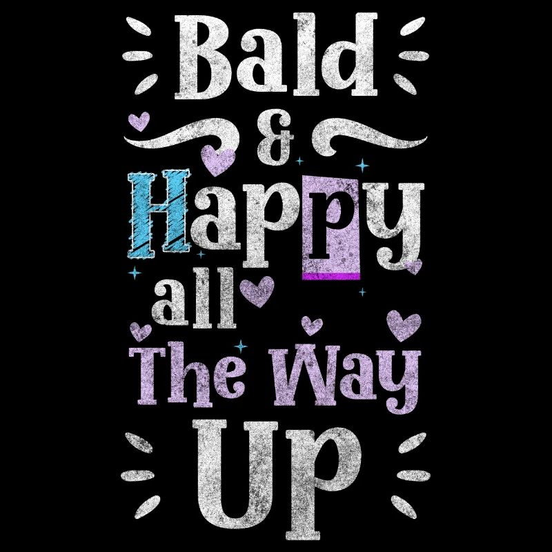 Glatze Glatzkopf Platte Männerproblem