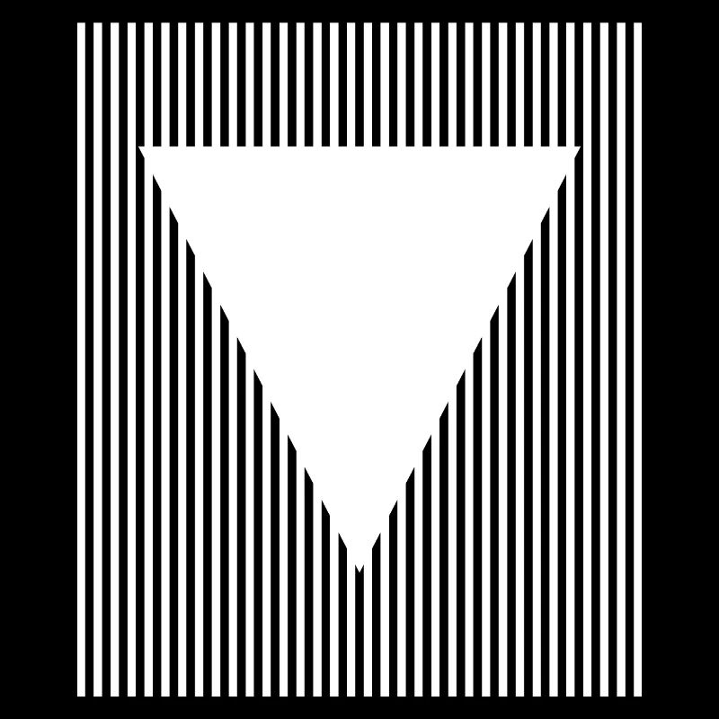 triangle and lines geometric design