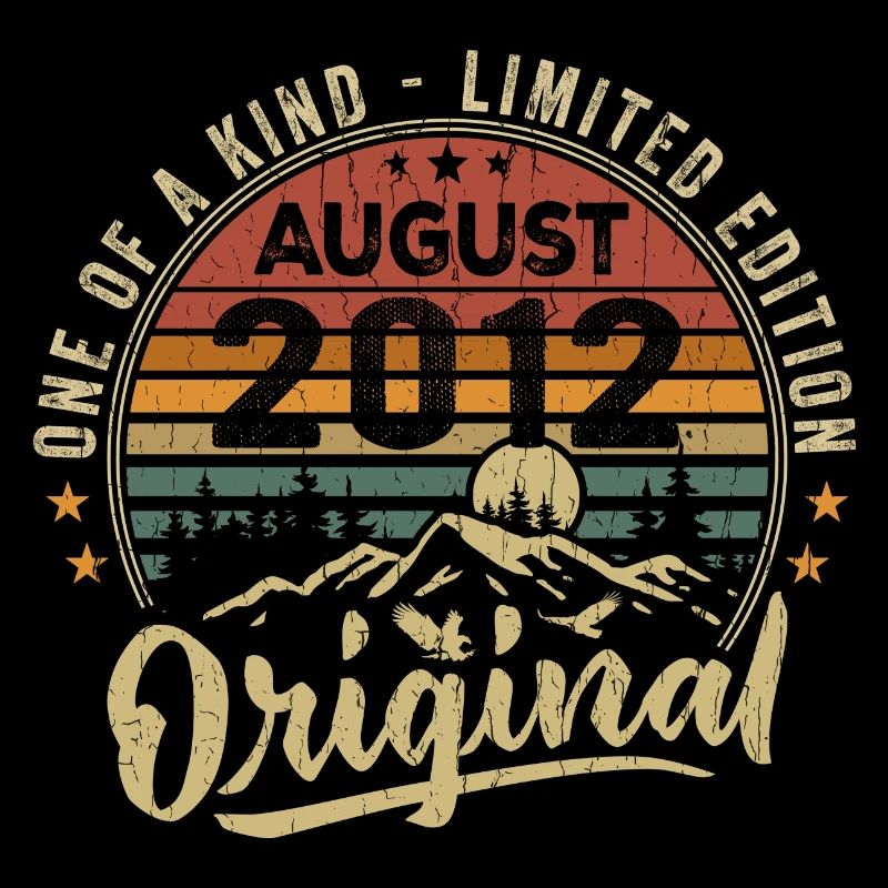 August 2012 Geburtstagsgeschenk 2012 Legenden August