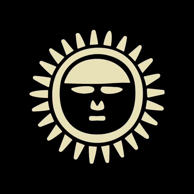 Abstract Sun Sunshine Abstract Art