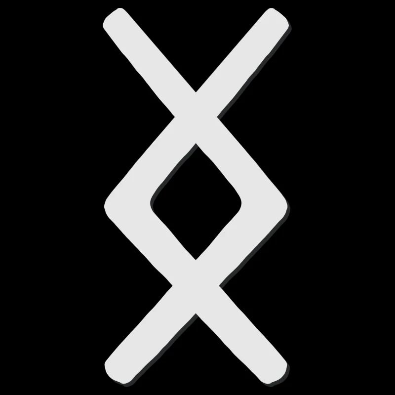 Futhark Runic Alphabet Inguz