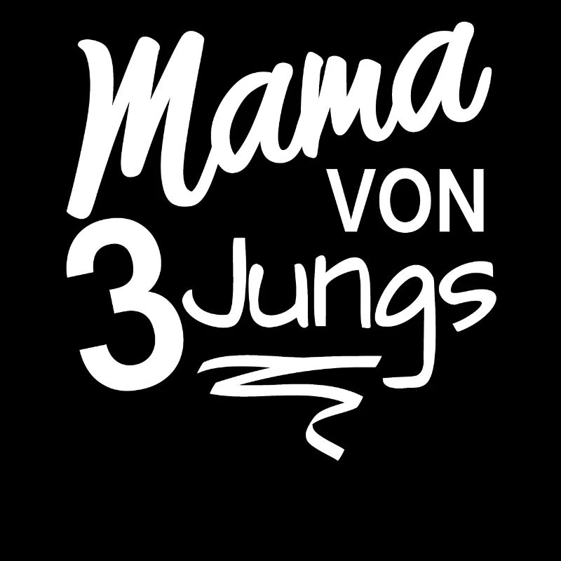 Mama Von 3 Jungs Söhnen Geschenk Mutter Frauen
