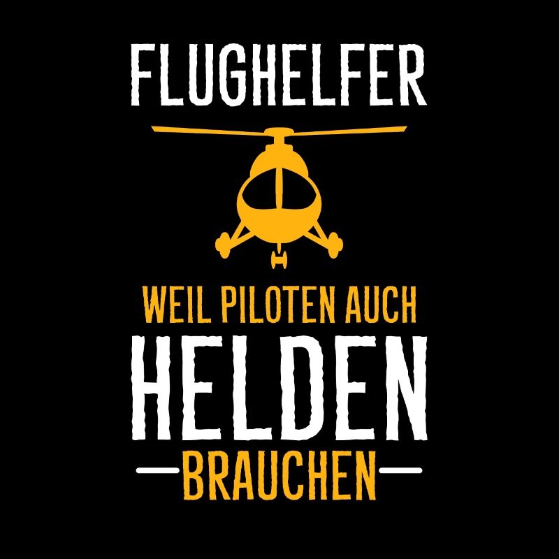 Flughelfer Hubschrauber Helikopter Flugbegleiter