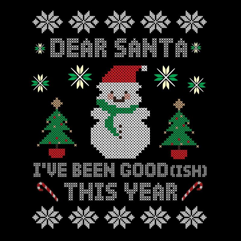 Pull de Noël laid Artig de Noël