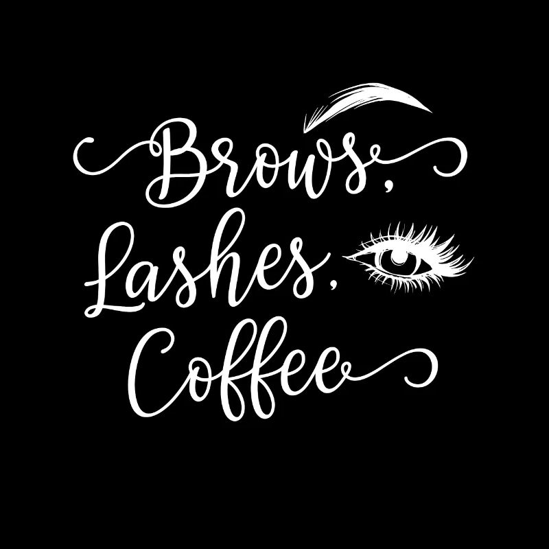 Brows Lashes Coffee