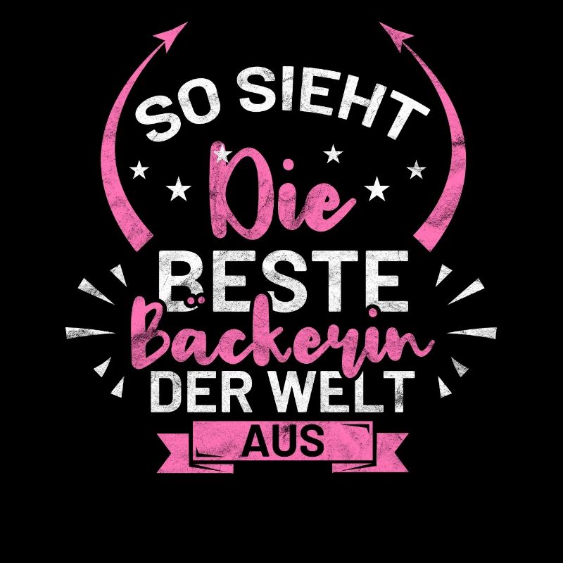 Bäckerin lustige Sprüche Geschenkidee