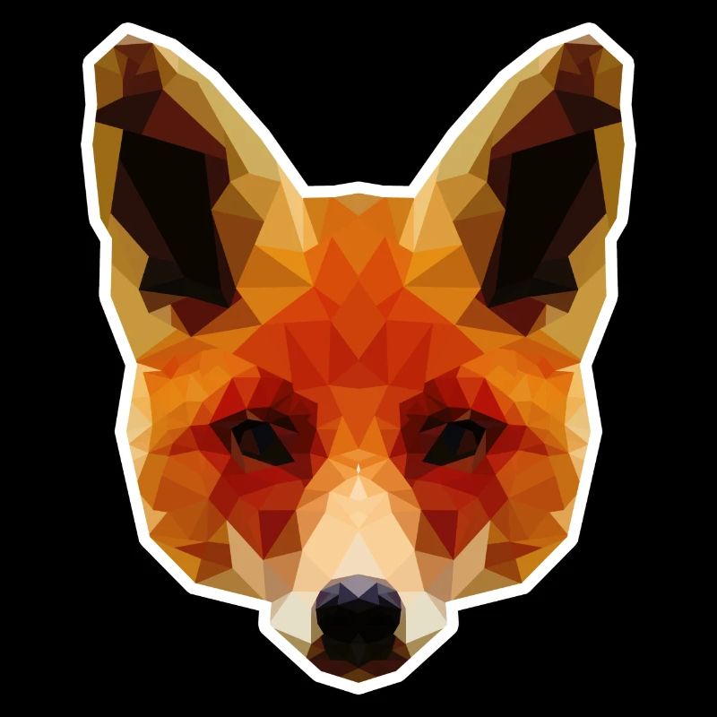 Oranger Polygonalfuchs