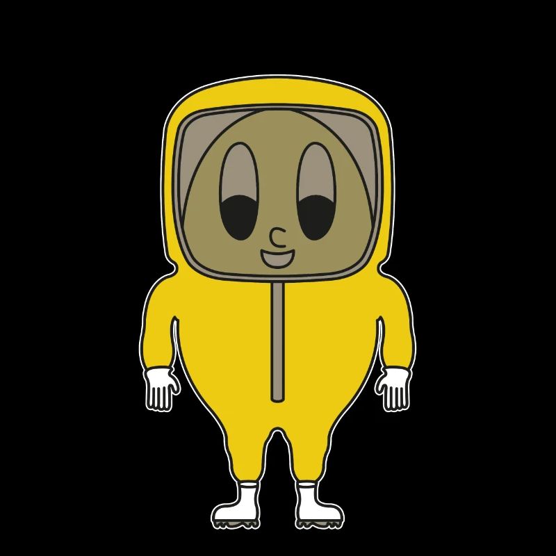 Protective suit strap egg