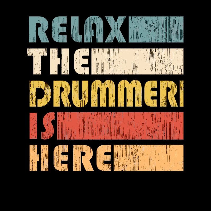 Relax Drummer batterie drumsticks drumset