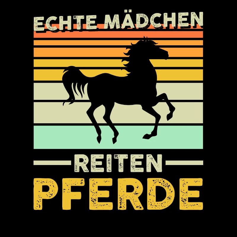 Reiterin Pferd Reiten Geschenk