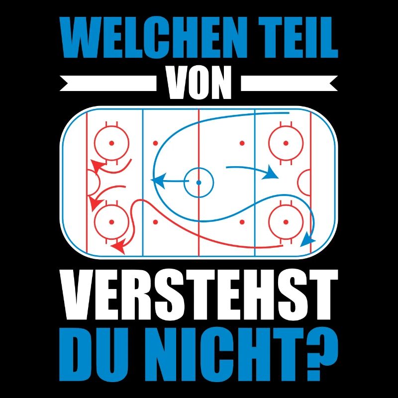 Welchen Teil verstehst du nicht Eishockey Geschenk