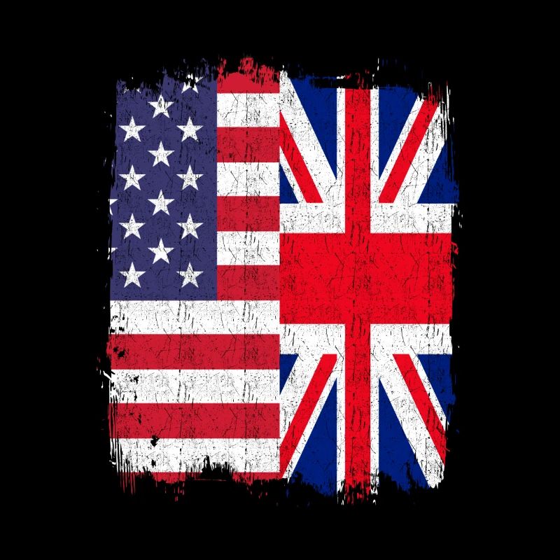 ROYAUME-UNI ÉTATS-UNIS Drapeau