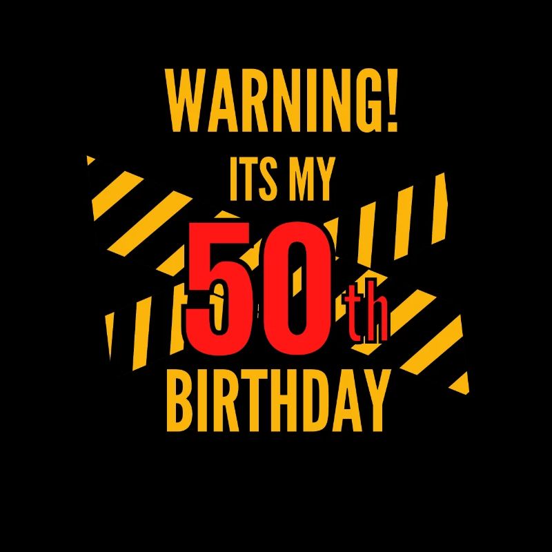 Warning 50 ans 50 ans